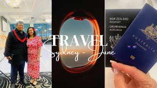 TRAVEL✈️ 48hr trip to Sydney  TonganSamoan Family Wedding  Family Time wedding vlog travel [upl. by Achilles]