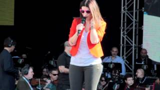 LAURA PAUSINI soundcheck live  Milan [upl. by Noni]