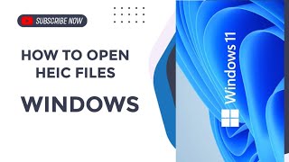 How to open HEIC files on windows 11 [upl. by Uriah]