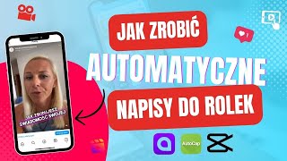 Jak zrobić napisy do rolek na IG TikTok i YT Shorts 3 aplikacje które musisz znać [upl. by Woodhead]