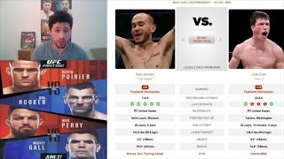 UFC Fight Night Julian Erosa vs Sean Woodson Prediction amp Betting Odds [upl. by Aleka473]