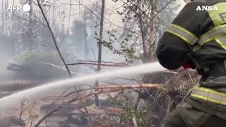 Incendi Siberia bruciati oltre 9 milioni di ettari di bosco [upl. by Charleton]