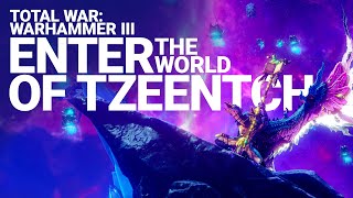 Enter the World of Tzeentch  Total War WARHAMMER III [upl. by Eerehc]