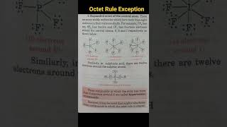 EXCEPTION OF OCTET RULE CLASS XI Chem structure of sulphuric acid viral [upl. by Relyuhcs]