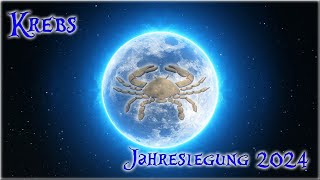 ♋ Krebs  Jahreslegung 2024 ♋ [upl. by Aihsetel]