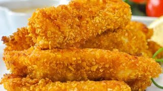 Fish fry recipeSimple and quick recipe in restaurants styleFried and crispy fish [upl. by Lezlie]