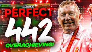 FM24 PERFECT 442 DOMINATE YOUR LEAGUE  FM24 Tactics  Football Manager 2024 Tactics [upl. by Danforth766]