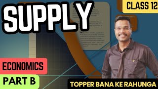 Law of Supply class 12 economics  micro economics  concept se economics [upl. by Anolahs]