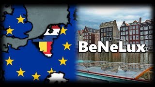 Benelux The European Union of the European Union Belgium Netherlands Luxembourg [upl. by Rehtul]