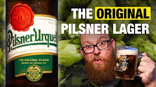 Pilsner Urquell Review The Origin of Lager Beer Supermarket Beer [upl. by Vitalis]