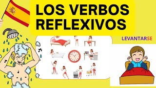 19 LOS VERBOS REFLEXIVOS EN ESPAÑOL VERBS IN SPANISH [upl. by Xuerd]