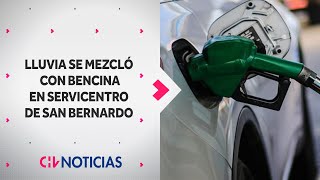 Autos quedaron en panne por bencina mezclada con agua de lluvia en San Bernardo  CHV Noticias [upl. by Azarria]