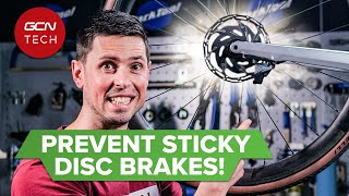 Stop Disc Brakes Rubbing  How To Clean Sticky Pistons amp Calipers [upl. by Choo92]