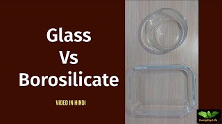 Glass Vs Borosilicate  Glass Tableware  Everyday Life  327 [upl. by Llig]