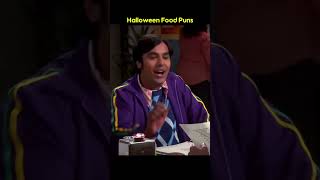 Halloween Food Puns bigbangtheory halloween comedy [upl. by Ysor]