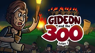 Gideon and the 300  Animated Bible Stories  My First Bible  43 [upl. by Emmuela]