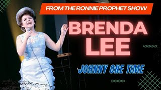 Brenda Lee LIVE on THE RONNIE PROPHET SHOW 1980 JOHNNY ONE TIME [upl. by Ellatsyrc]