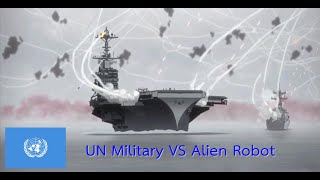 Epic Anime UN Military VS Alien Robot TH amp ENG Lyrics [upl. by Rehprotsirhc]