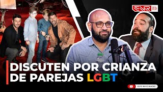 JUAN CARLOS ALBELO DISCUTE CON PEDRO CASALS POR CRIANZA DE PAREJAS LGBT [upl. by Yadseut]