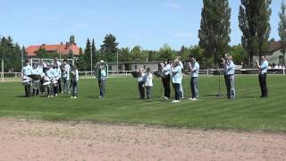 50 Jahre Schalmeienkapelle Lauta Auftritt Spielmannszug Tätzschwitz [upl. by Notlef189]