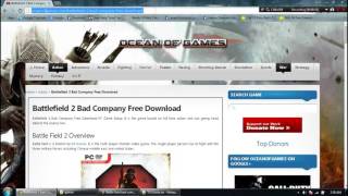 How to Battlefield 2 Bad Company Ocean of games Installing Downloading Gameplay YouTube [upl. by Anileda]