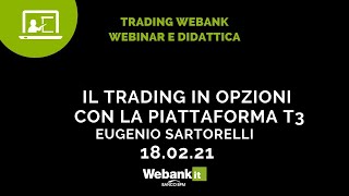 Come iniziare a fare trading in opzioni con la piattaforma T3 [upl. by Fira]