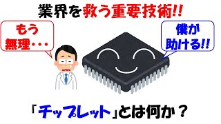 【超重要】半導体のチップレットとはなにか？【ダブルパターニング】【MOSFET】 [upl. by Ahsinan125]