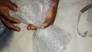 How to make crinoline waves fascinator step by step for beginners [upl. by Grogan286]