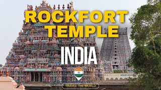 Rockfort Ganpathi Temple Tiruchirappalli India [upl. by Nosnibor]