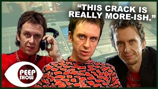 The Best Of Super Hans  Seasons 13 Best Bits  Peep Show [upl. by Nave834]