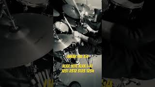 Davide Balboni  Linear Fill drum lineardrum drummer drumming drumfill drumlesson chops [upl. by Jourdan6]