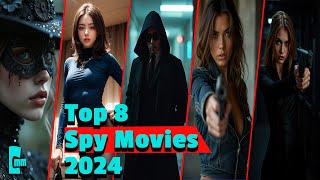 Top 8 Spy Action MoviesThriller MoviesComedy Movies [upl. by Jevon]