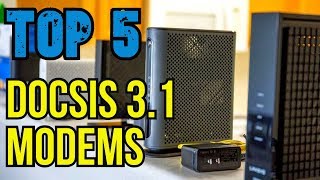 Best DOCSIS 3 1 Cable Modem For Up To 10 Gbps Speeds [upl. by Ahsinrats]