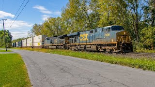 CSX I10427 in Weedsport NY 92824 [upl. by Ehtyde120]