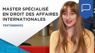 Master Spécialisé en Droit des Affaires Internationales  témoignages  ESSEC Testimonies [upl. by Loria643]