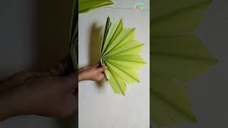 Day1920 Palm leaf తో Toranam Idea 🌿🪷 diyshortspalmleafdecoryoutubeshortsviralvideo [upl. by Legir157]