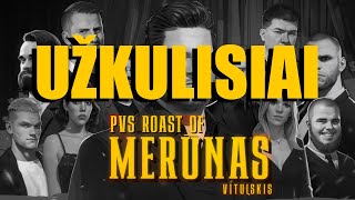 Merūnas Vitulskis ROAST Užkulisiai [upl. by Betz]