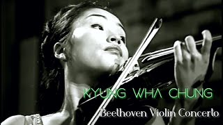 Kyung Wha Chung plays Beethoven violin concerto 1972 [upl. by Quinby]