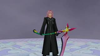 Marluxia Absent Silhouette Critical Mode 【 KINGDOM HEARTS 25 Final Mix PC 】 [upl. by Crandale]