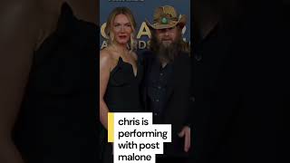 Chris Stapleton at the 2024 CMA Awards Red Carpet [upl. by Snashall30]