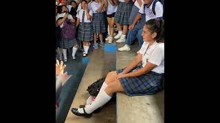 Video completo de SOLDADO CAÍDO en colegio [upl. by Eyak]