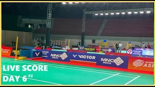 BNI Badminton Asia Junior Championships 2024 INDIVIDUAL Day 6 Live Score1 [upl. by Aihgn]