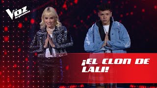 ¡Gran performance Santi se animó a imitar a Lali  La Voz Argentina 2021 [upl. by Stricklan907]