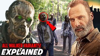 All NEW Walker Variants Explained The Walking Dead Season 11 New Variants Reveal Explained [upl. by Gherardi66]