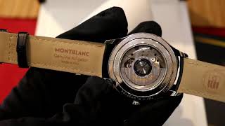 Montblanc Heritage Chronométrie Quantième Annuel 112534Roman watch [upl. by Naivart]