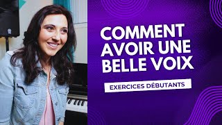 comment avoir une belle voix 4 exercices Incroyables cours de chant [upl. by Brittni]