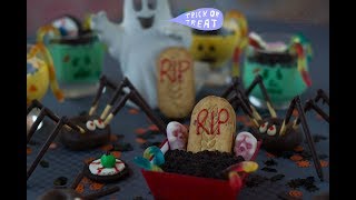 5 Ideas para Halloween fáciles y rápidas  Recetas Tenebrosas [upl. by Hawkie]