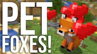 How to Tame Foxes in Minecraft with commands [upl. by Harcourt]