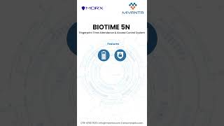 BioTime 5N Fingerprint Time Attendance amp Access Control System [upl. by Aihtibat388]