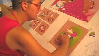 Illustrating a Picture Book Creating an Illustration in Pastels [upl. by Hummel68]